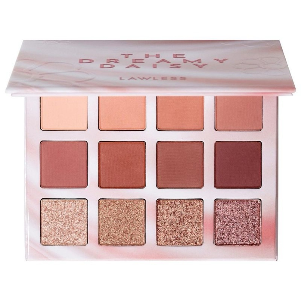 BNIB Lawless The Dreamy Daisy Eyeshadow Palette (12 Shades) Talc-Free